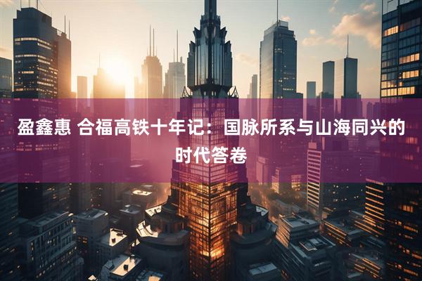 盈鑫惠 合福高铁十年记：国脉所系与山海同兴的时代答卷